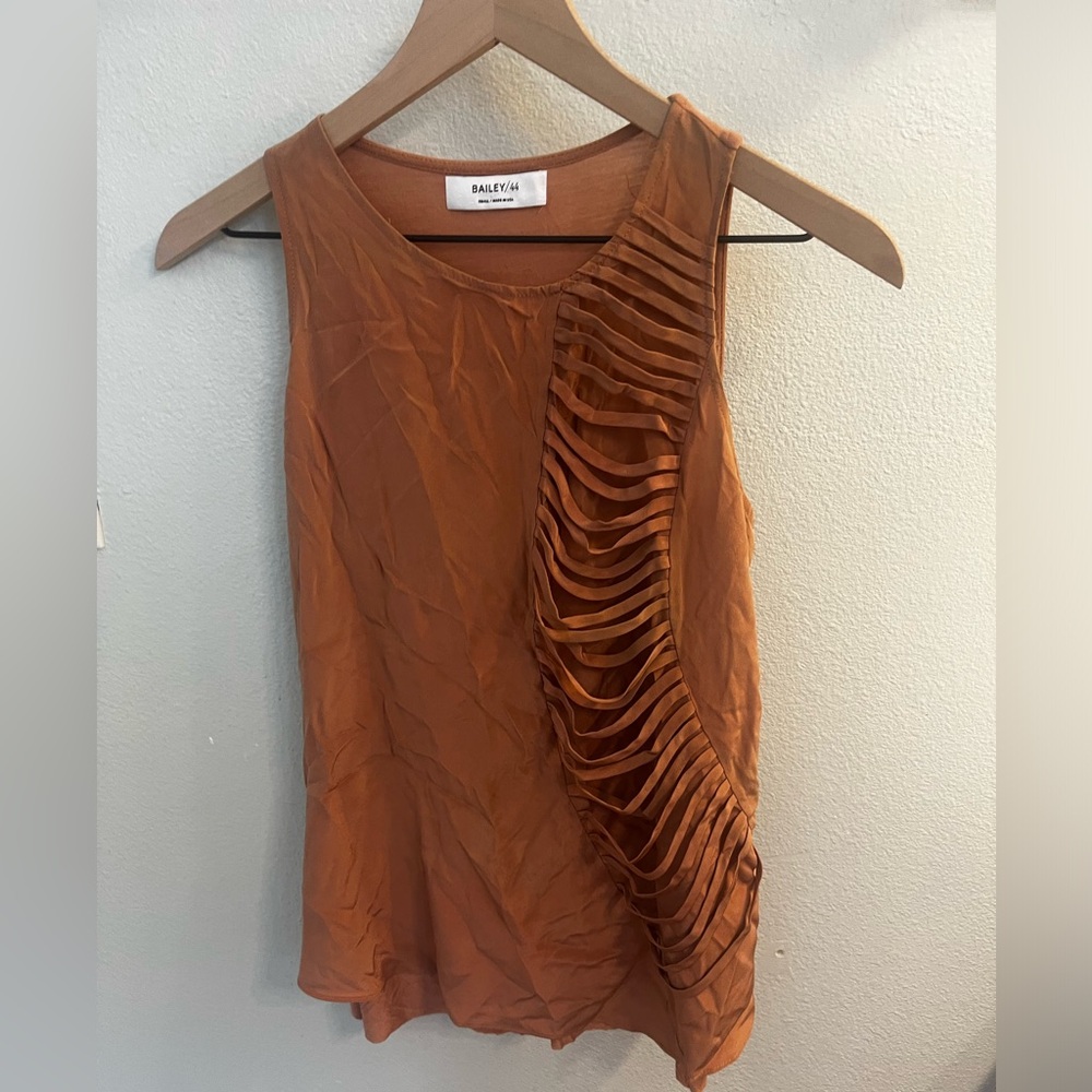 Bailey 44 Royal Stables Silk Blouse sleeveless